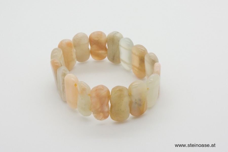 Armband Mondstein breit "Harmonie"